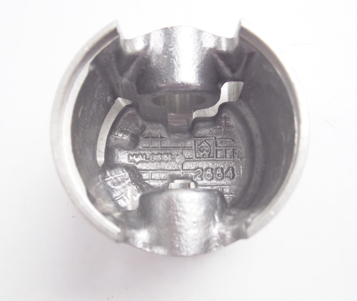 NOS MALOSSI 346114 PISTON+PIN+RINGS+CLIPS SET CPL D 46.9mm PIAGGIO CIAO/SI/BOXER - MotoRaider