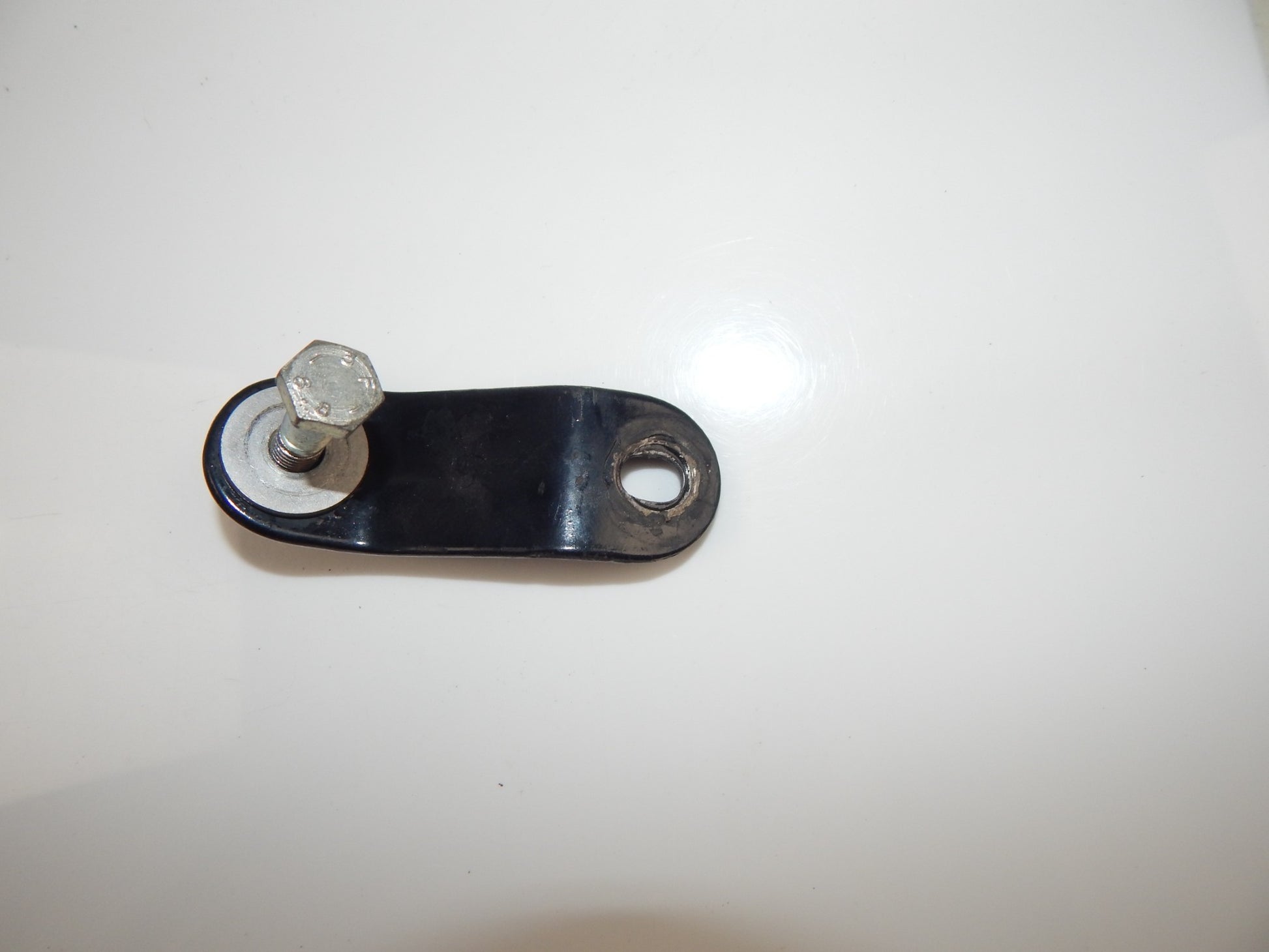 1970's FANTIC MOTOR 125 TRIAL MUFFLER EXHAUST PIPE  MOUNT BRACKET VINTAGE ITALY - MotoRaider