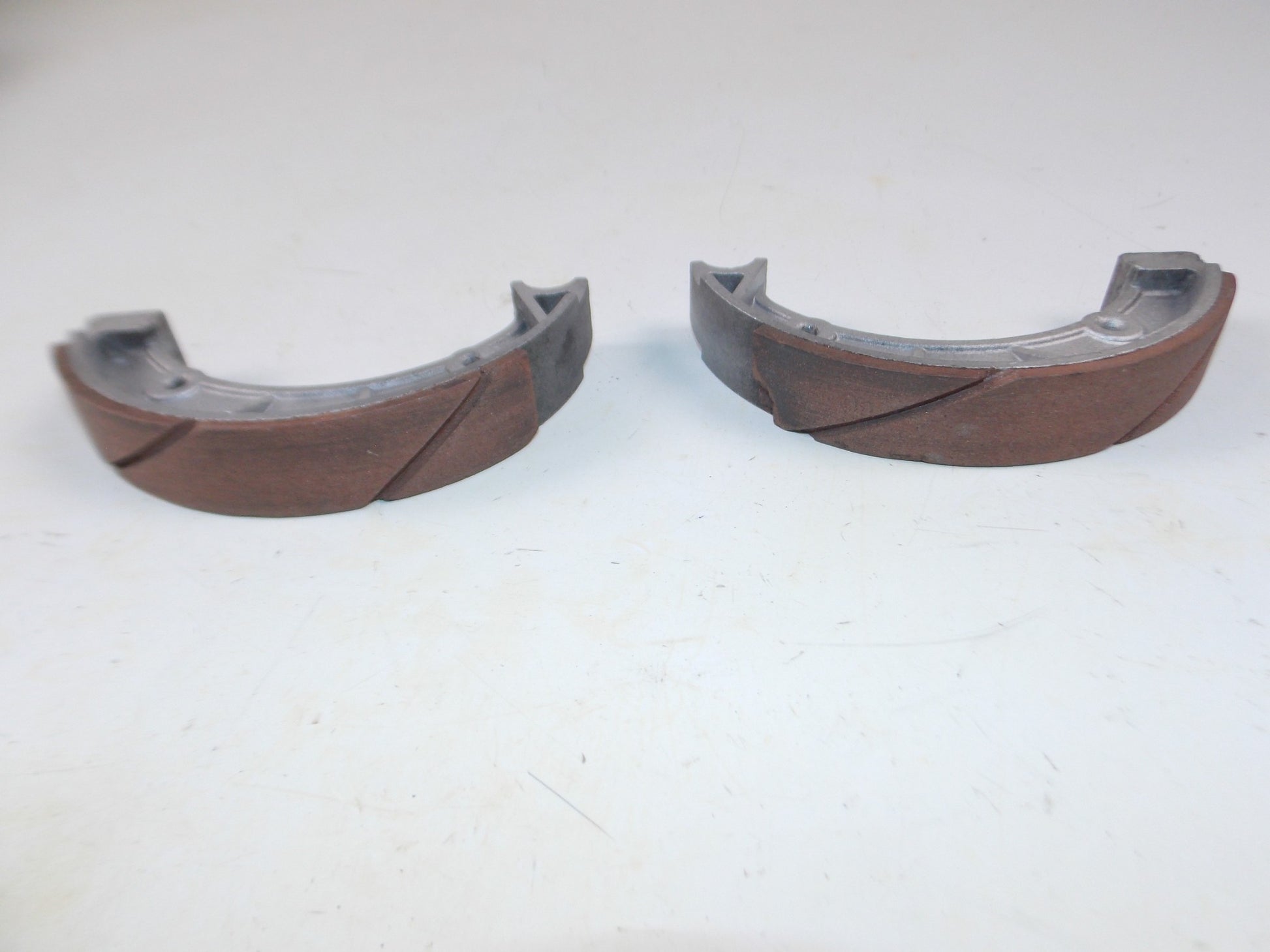 VINTAGE MOTORCYCLE GRIMECA FRONT WHEEL BRAKE PLATE+SHOES OD=160MM CAGIVA GILERA - MotoRaider