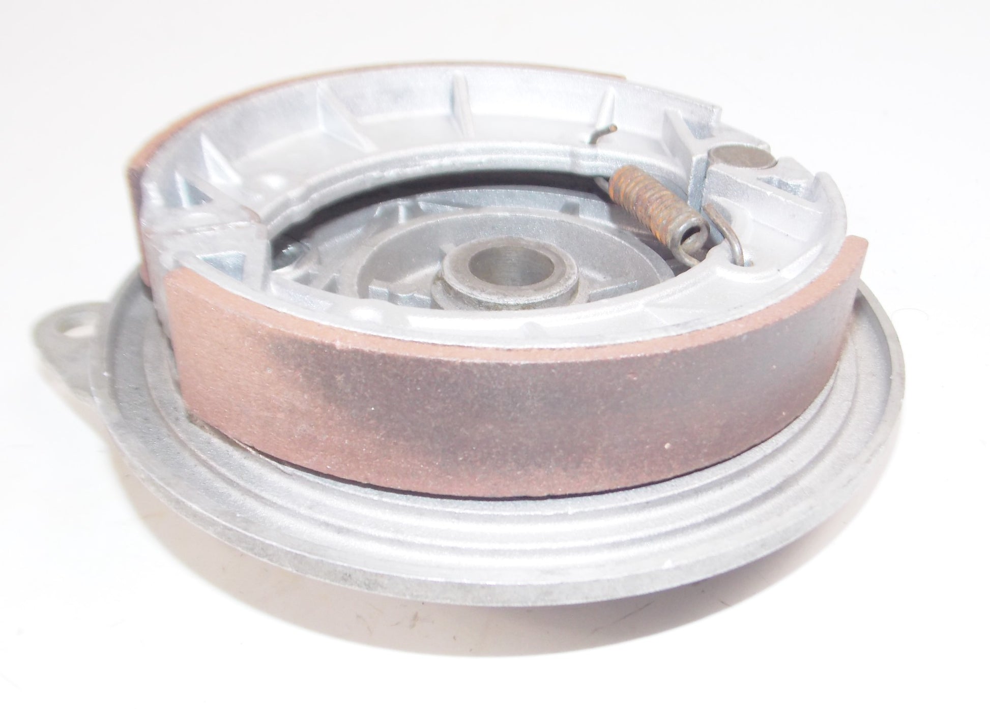 1976 BETA CR 125 250 REAR WHEEL BRAKE PLATE D=160mm SHOES ACTUATOR LEVER GRIMECA - MotoRaider