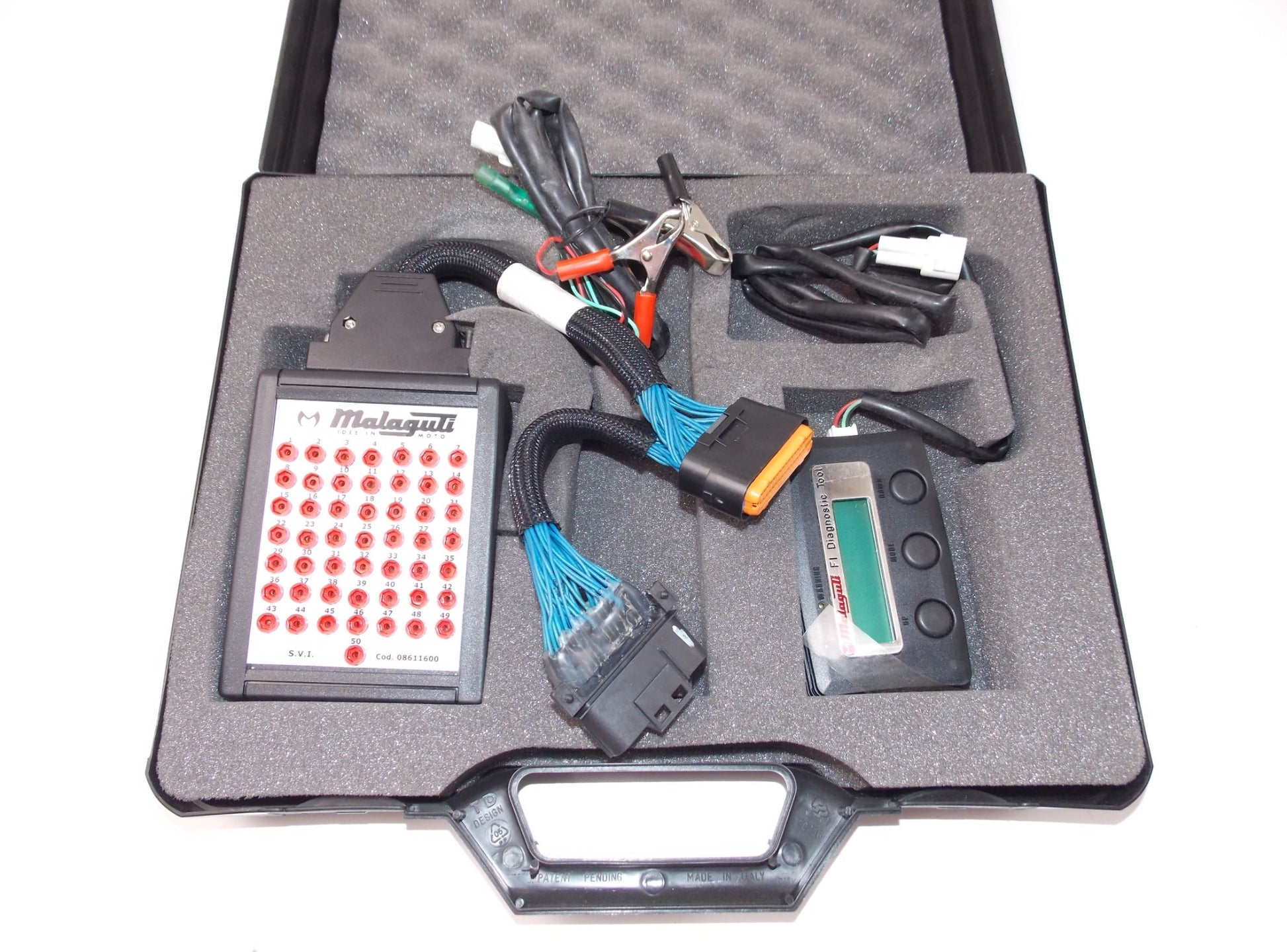 OEM MALAGUTI PASSWORD 250 EURO 3 INJECTION TESTER EQUIPMENT TOOL KIT 086.118.00 - MotoRaider