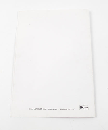 MOTO GUZZI V35 III/V75 WORKSHOP MANUAL REPAIR BOOK 27920185 - MotoRaider
