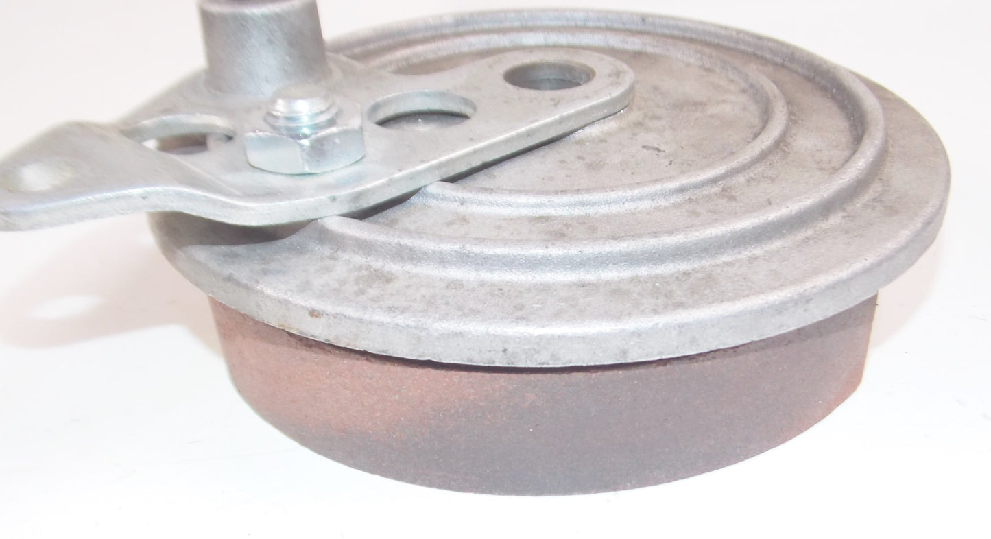 1976 BETA CR 125 250 REAR WHEEL BRAKE PLATE D=160mm SHOES ACTUATOR LEVER GRIMECA - MotoRaider