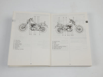 1995 SUZUKI LS650 USER OWNER MANUAL BOOK 99011-24C51-042 MULTI LANGUAGE VINTAGE - MotoRaider