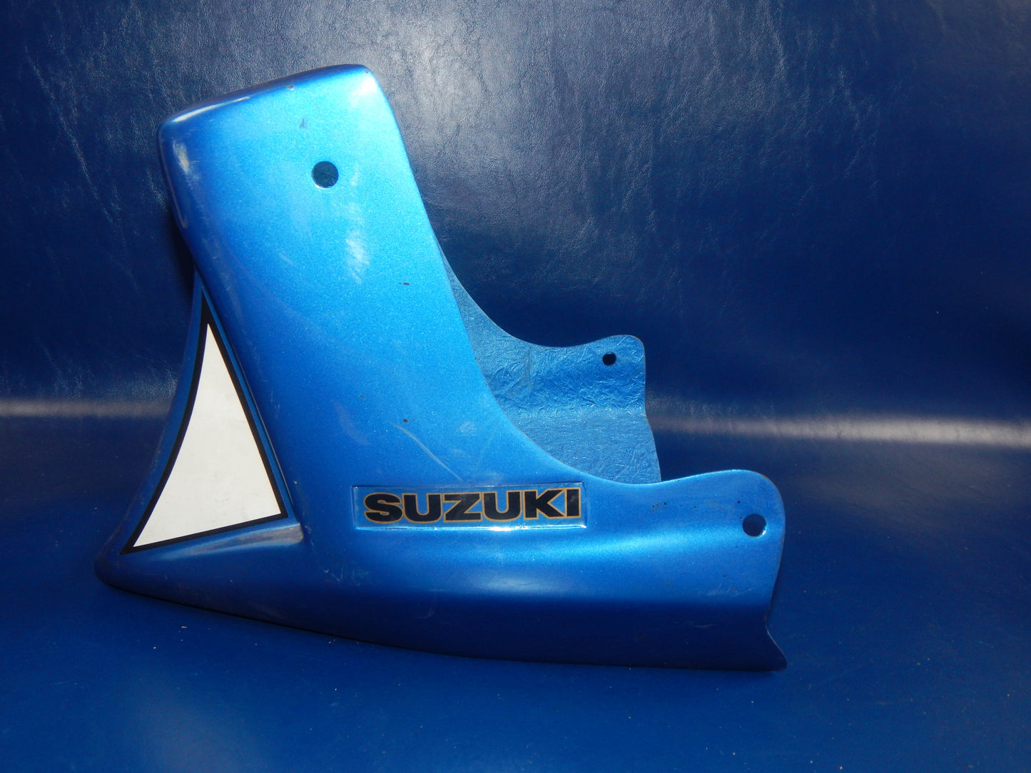 1980's SUZUKI GSX-400-FSW WINDLINE FIBERGLASS LOWER FAIRING ENGINE SPOILER COWL - MotoRaider