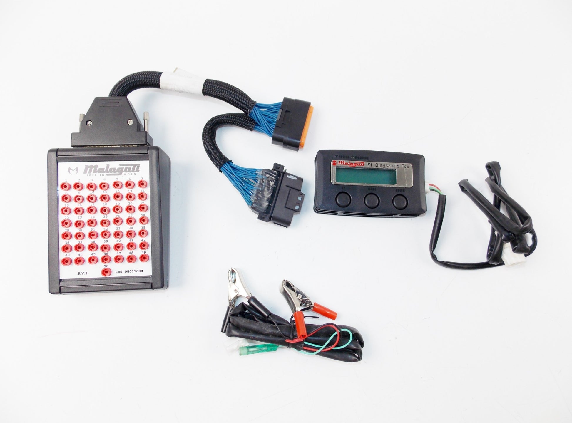 OEM MALAGUTI PASSWORD 250 EURO 3 INJECTION TESTER EQUIPMENT TOOL KIT 086.118.00 - MotoRaider
