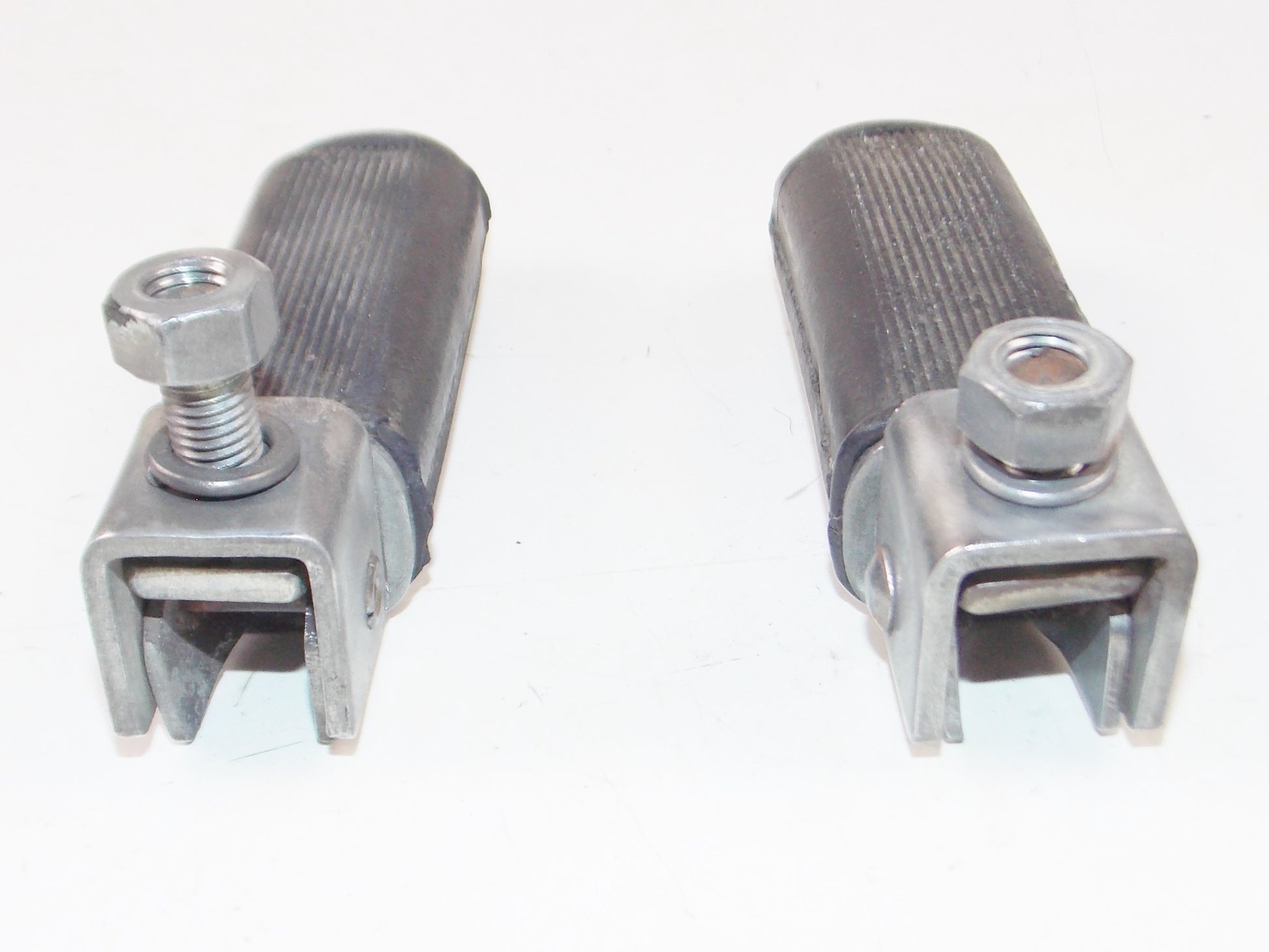 1972 MORINI CORSARO 125 FRAME CHASSIS PASSENGER FOOTREST PEGS STANDS - MotoRaider