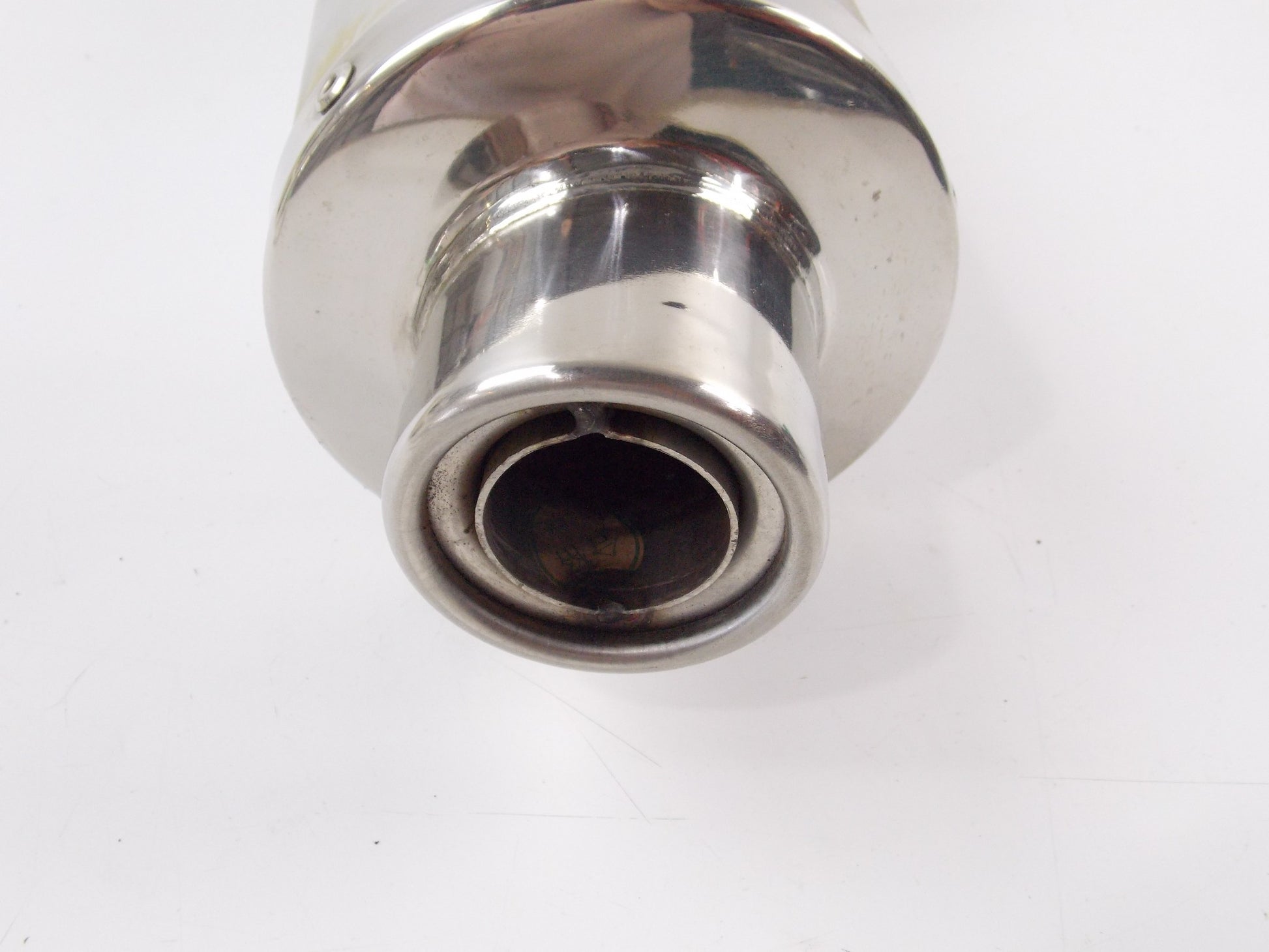2004-2005 TRIUMPH DAYTONA 600/650 ALUMINUM WRAP SINGLE SILENCER MUFFLER T2201916 - MotoRaider
