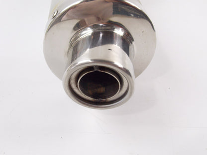2004-2005 TRIUMPH DAYTONA 600/650 ALUMINUM WRAP SINGLE SILENCER MUFFLER T2201916 - MotoRaider