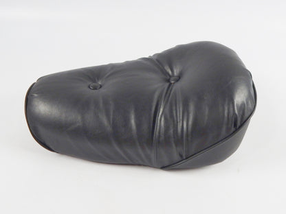 MOTORCYCLE SADDLE SEAT BLACK L=16" W=11.5" APRILIA LAVERDA CAGIVA GUZZI MORINI - MotoRaider