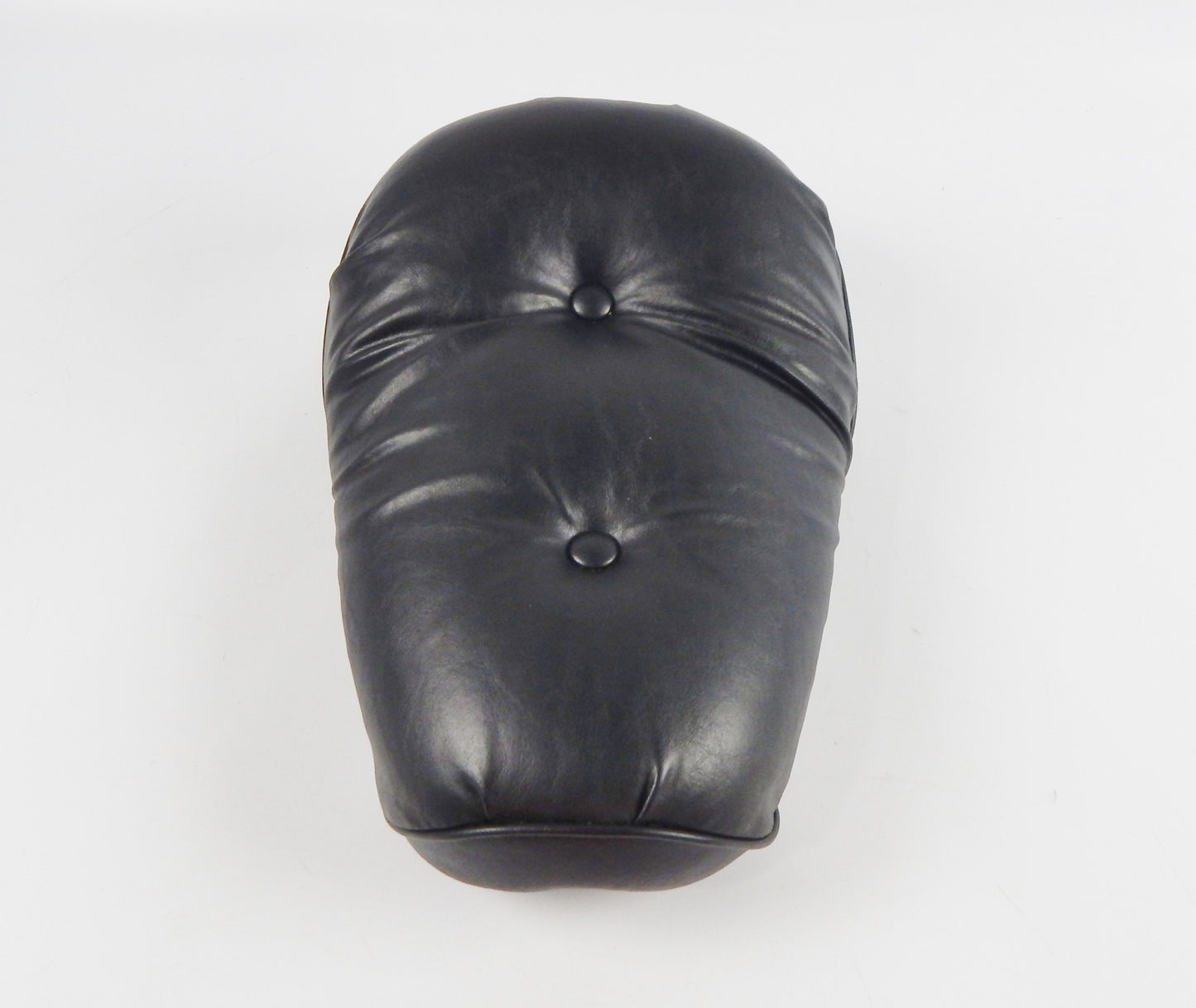 MOTORCYCLE SADDLE SEAT BLACK L=16" W=11.5" APRILIA LAVERDA CAGIVA GUZZI MORINI - MotoRaider