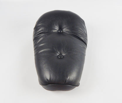 MOTORCYCLE SADDLE SEAT BLACK L=16" W=11.5" APRILIA LAVERDA CAGIVA GUZZI MORINI - MotoRaider