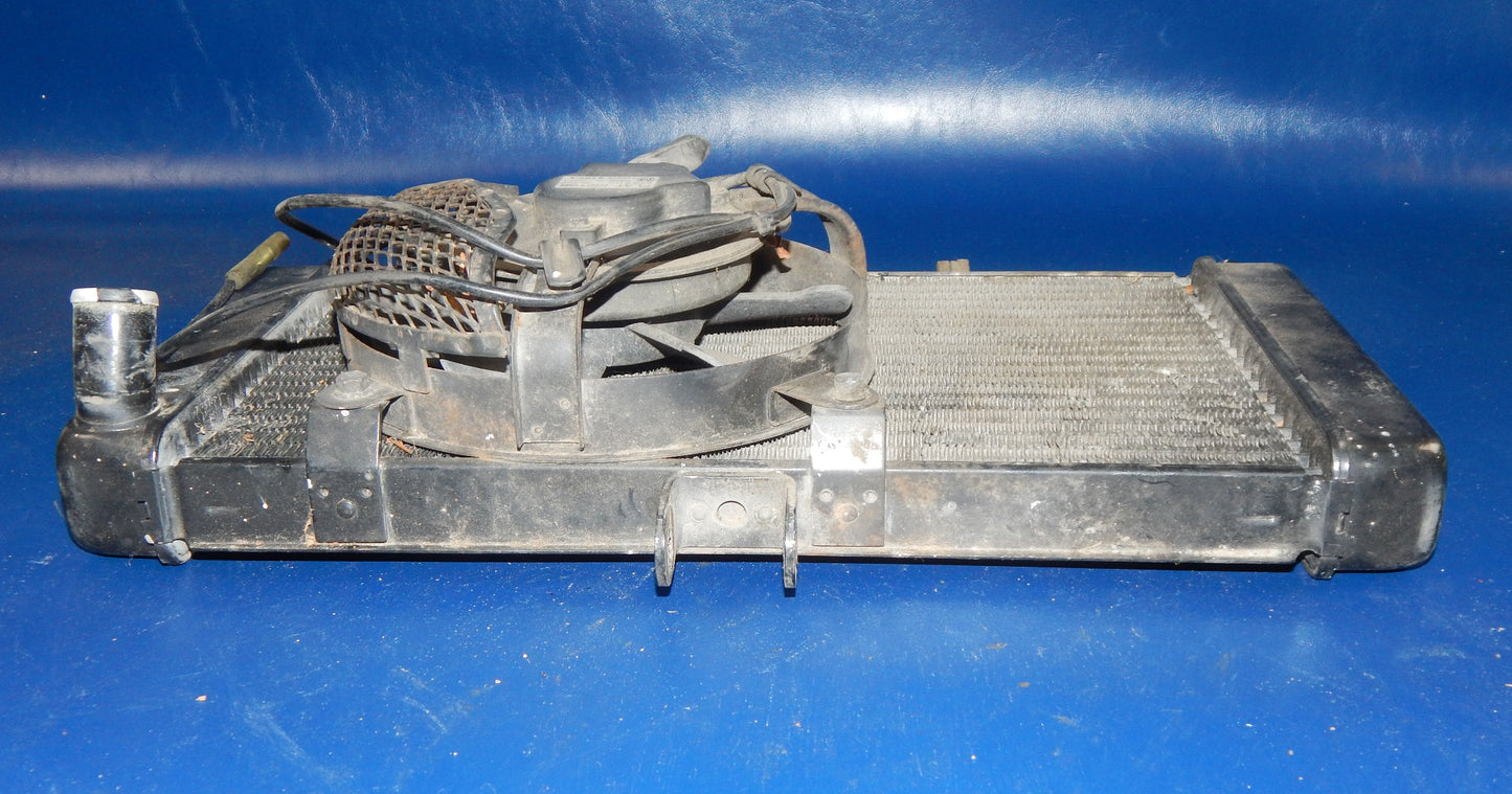 1993 SUZUKI BANDIT GSF 400 RADIATOR 17710-10D00 + FAN COOLING MOTOR - MotoRaider