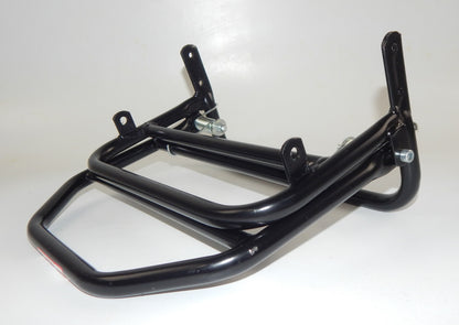 ELITE MOTORCYCLES BLACK REAR RACK LUGGAGE TOP CASE HOLDER 11" x 10" SCOOTER - MotoRaider