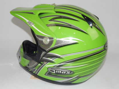GMAX PLATINUM SERIES MOTORCYCLE HELMET LIGHT GREEN SIZE S OFF ROAD ATV CROSS - MotoRaider