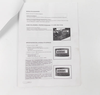 OEM MALAGUTI PASSWORD 250 EURO 3 INJECTION TESTER EQUIPMENT TOOL KIT 086.118.00 - MotoRaider
