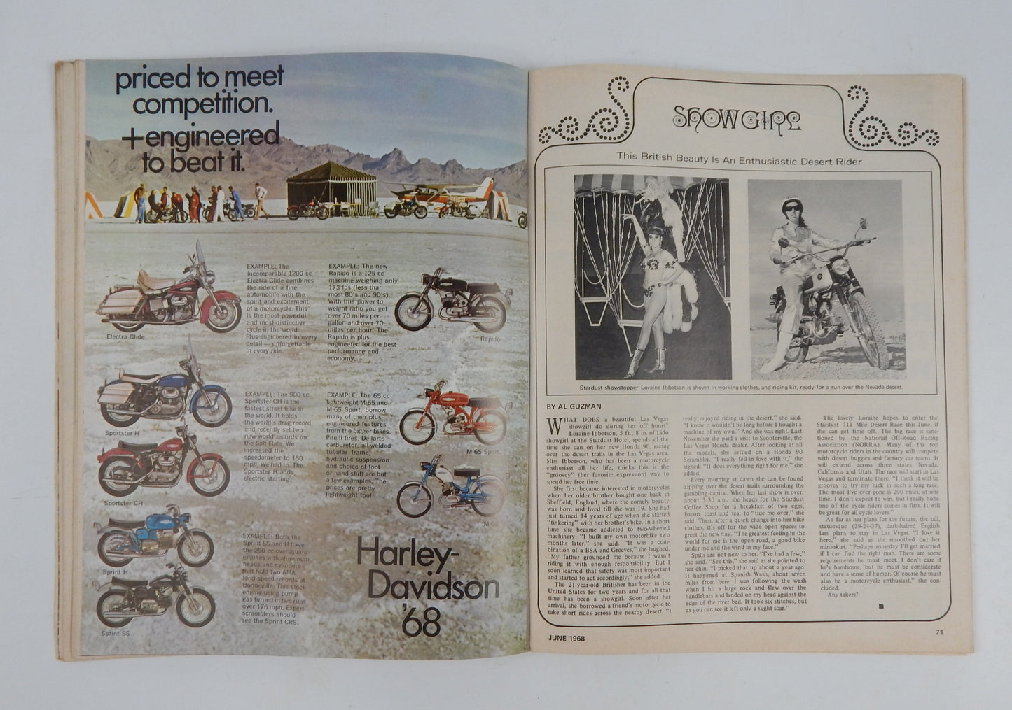 CYCLE WORD MAGAZINE1968 ROAD TEST YAMAHA YR2/YR2C MONTESA CAPPRA 360 EGLI VINCEN - MotoRaider