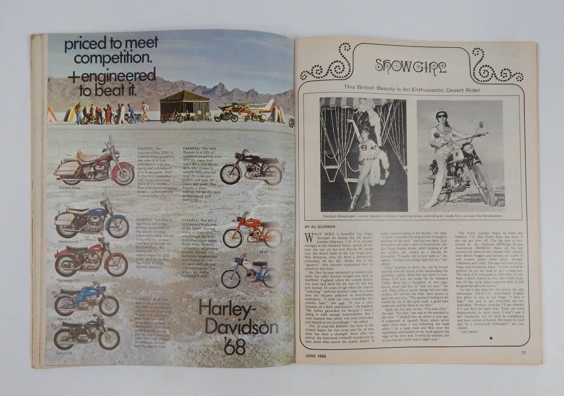 CYCLE WORD MAGAZINE1968 ROAD TEST YAMAHA YR2/YR2C MONTESA CAPPRA 360 EGLI VINCEN - MotoRaider