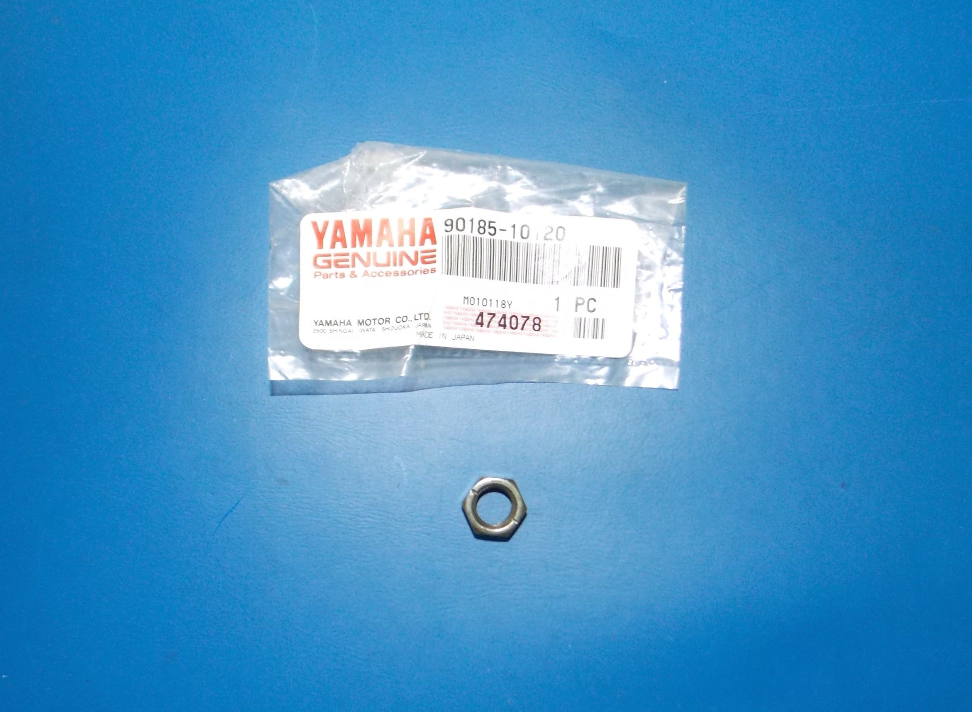 NOS 1982-2006 YAMAHA YFZ350 YTZ250 TT600 IT200/490 SELF LOCKING NUT 90185-10120 - MotoRaider
