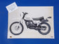 1980's CAGIVA SXT 125 ORIGINAL DEALER PHOTO BROCHURE VINTAGE ADVERTISMENT 7x5" - MotoRaider