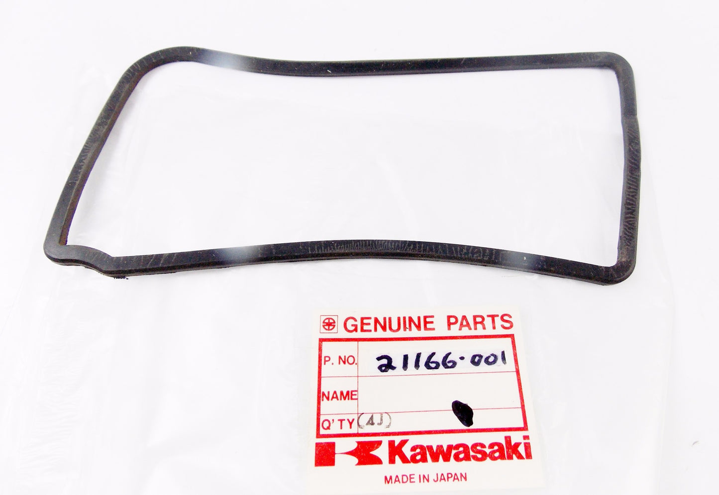 NOS OEM KAWASAKI 1973-2005 Z1 KZ ZN ZX KZ1100 STARTER COVER GASKET 21166-001 - MotoRaider