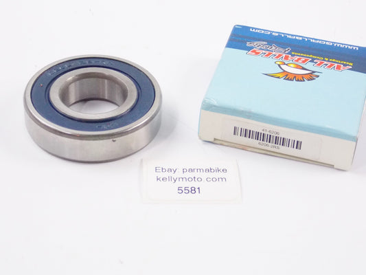 ALL BALL BEARING 30x62x16 SEALED DEEP GROOVE BALL BEARING 41-6206 | 6206-2RS - MotoRaider