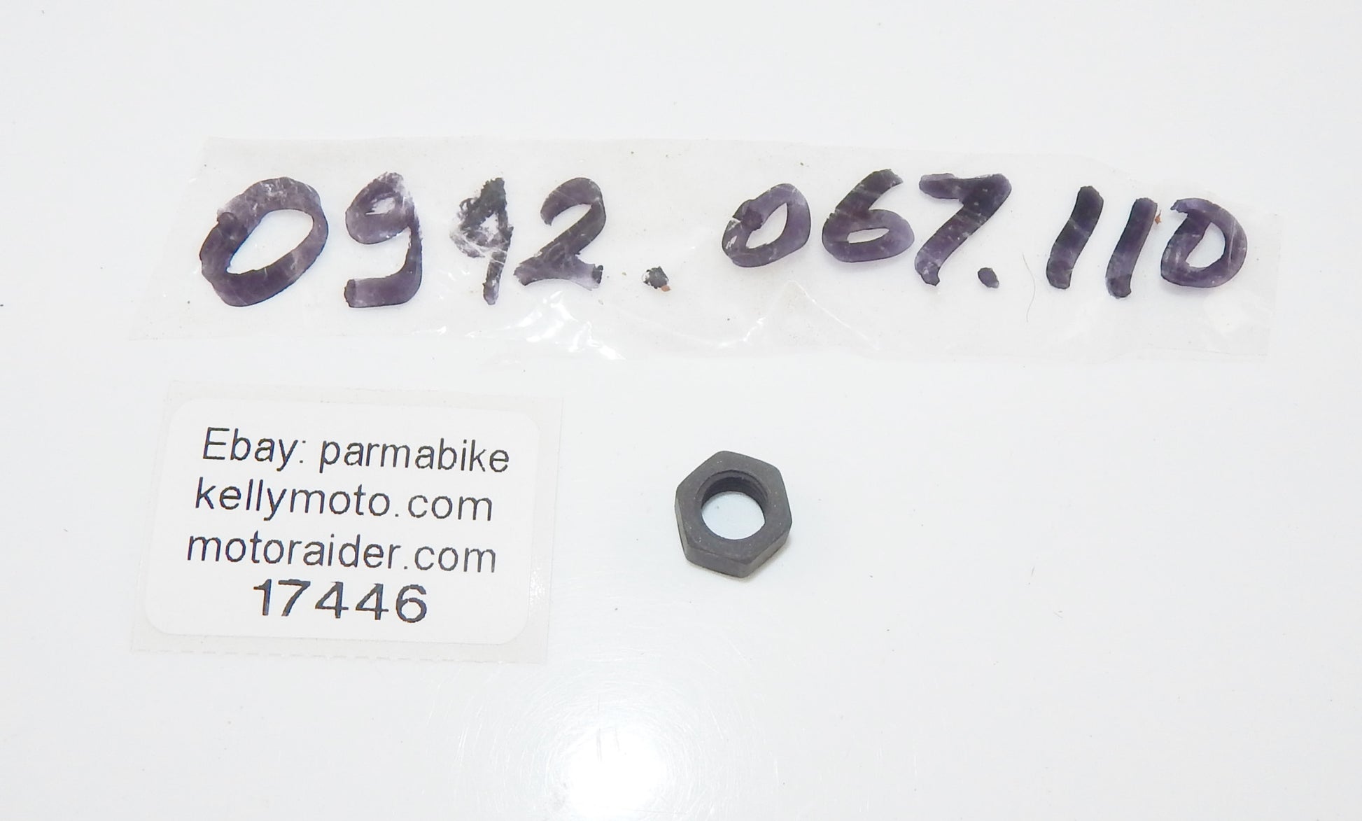 OEM SACHS NUT PENTON-KTM TEMPO DKW HERCULES 0942-067-110 VINTAGE MOTORCYCLE - MotoRaider
