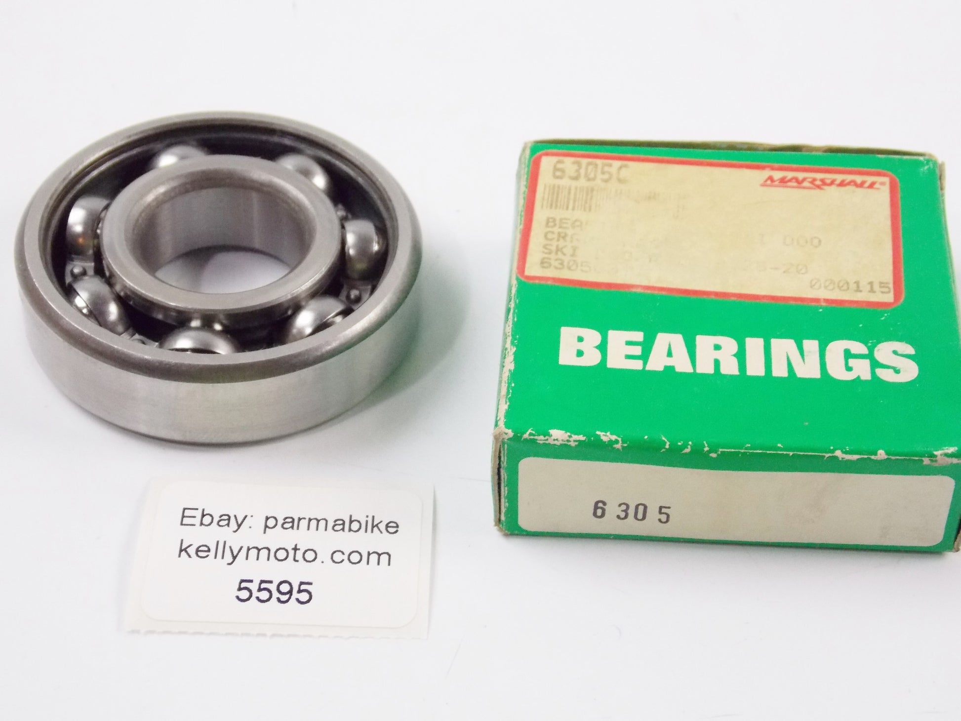 MOTOR ENGINE CRANKSHAFT BEARING 6305C E9950 KAWASAKI 1985 KLT160 1985-88 KLF185 - MotoRaider