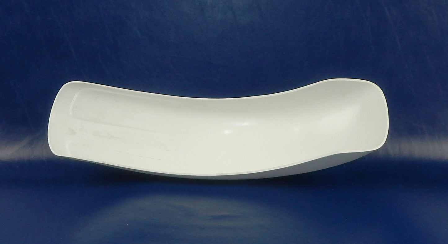 UFO Z-102 MUDGUARD REAR FENDER WHITE PLASTIC L=27.5" VINTAGE MOTOCROSS BETA PUCH - MotoRaider