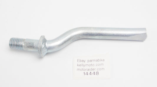 OEM LAVERDA ZUNDAPP LZ 125 175 FRAME CHASSIS FOOT PEG STAND HOLDER - MotoRaider