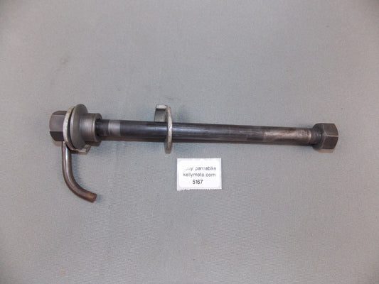 1982 HUSQVARNA 510 TE REAR WHEEL BOLT AXLE PIN SPACER WASHER - MotoRaider