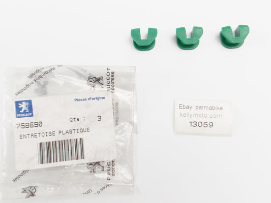 OEM PEUGEOT 2011 GEOPOLIS 250 SC CLUTCH RAMP GUIDE PLASTIC SPACER # 758690 - MotoRaider