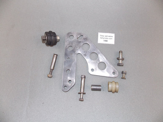 1992 KTM MXC 250 CHAIN GUIDE ROLLER PLATER ADJUSTER BOLTS - MotoRaider