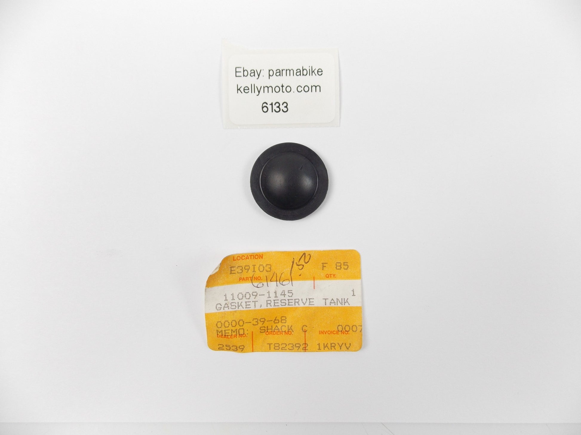 NOS OEM KAWASAKI VULCAN 1700/TERYX/MULE/NINJA/KLR RESERVE TANK GASKET 11009-1145 - MotoRaider