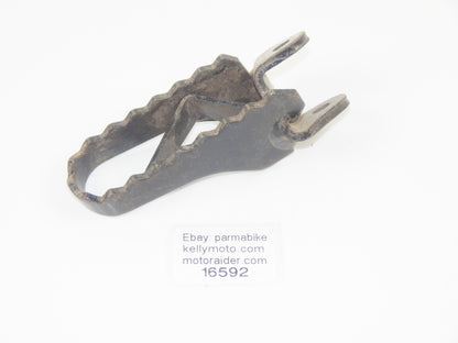 1980's HUSQVARNA FRAME CHASSIS FRONT LEFT FOOT PEG STAY REST SUPPORT - MotoRaider