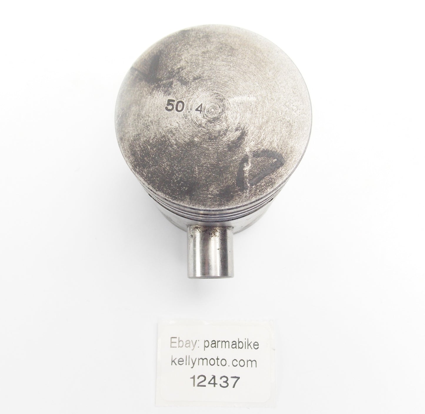ROTA PISTON + PIN DIAMETER 50.4 mm DUCATI MOTOR ENGINE VINTAGE ITALY - MotoRaider