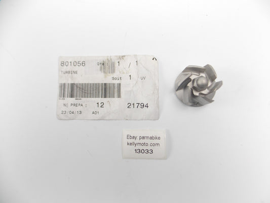 OEM PEUGEOT SCOOTER LXR 125 200 MOTOR WATER PUMP FAN TURBINE IMPELLER 801056 - MotoRaider