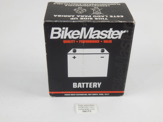 BIKE MASTER MOTORCYCLE BATTERY BB12A-B ATV SNOWMOBILE QUAD - MotoRaider