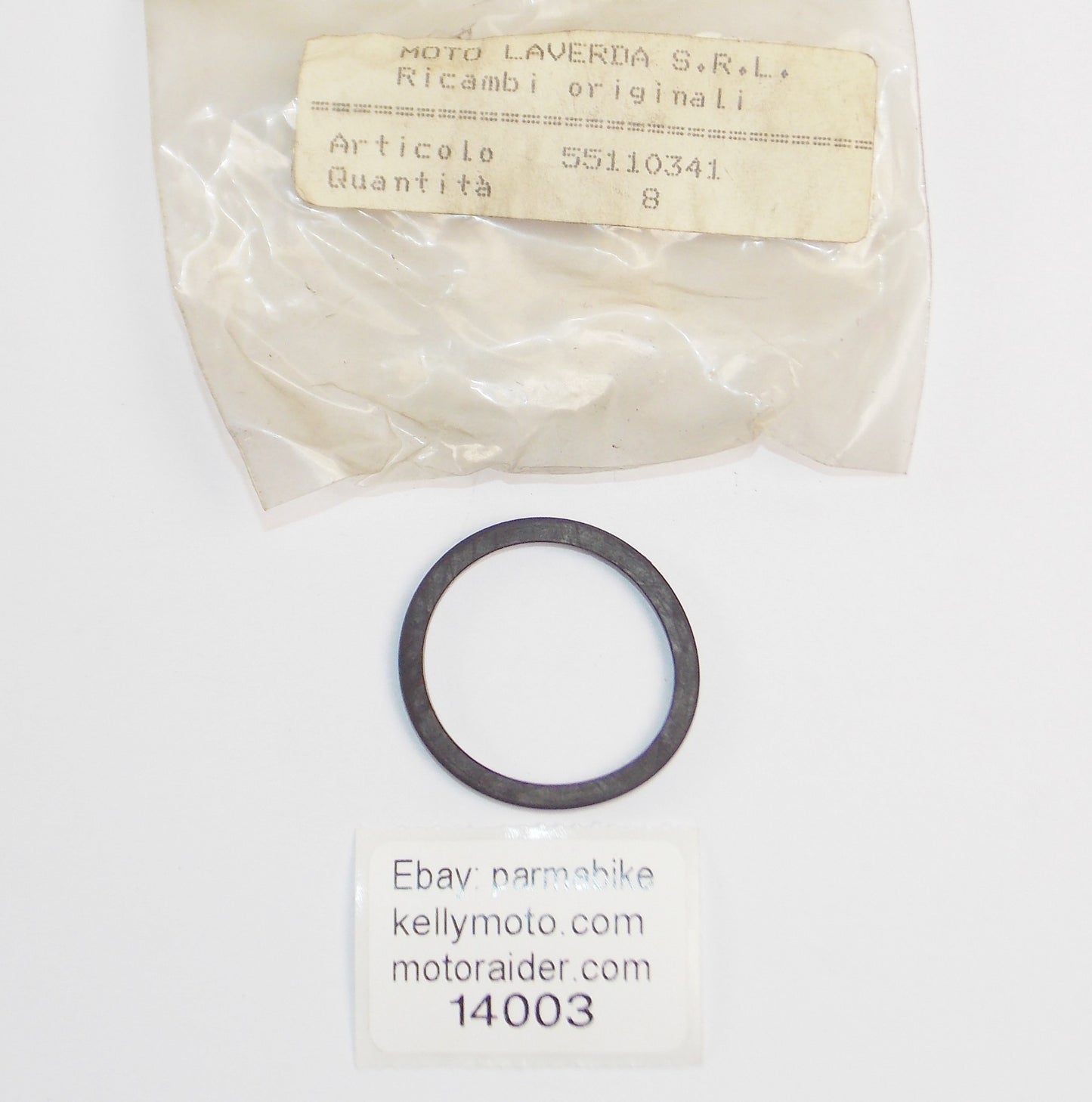OEM LAVERDA RUBBER GASKET SEAL 55110341 | 55 110 341 - MotoRaider