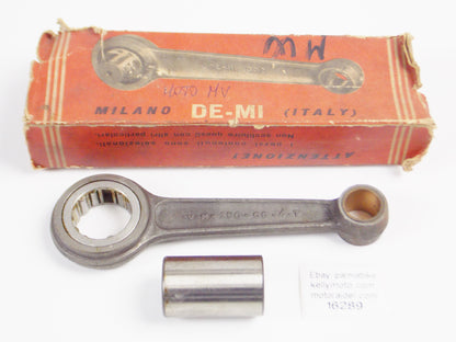 DE-MI 002 CONNECTING ROD+PIN+BEARING VM AGUSTA 150 4 STROKE OVERALL LENGTH 167mm - MotoRaider