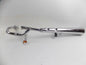 OEM SUZUKI 1983 GSX400F MUFFLER EXHAUST PIPE LEFT CHROME 14302-33215 1430233215 - MotoRaider