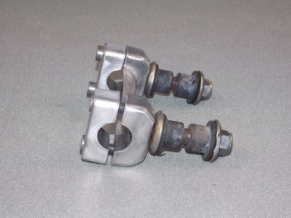 1992 KTM MXC 250 HANDLEBAR MOUNTING CLAMPS RISER SET - MotoRaider