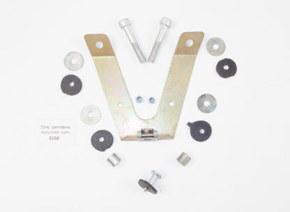 NOS OEM KTM SPEEDOMETER / TACHOMETER MOUNTING BRACKET HARDWARE KIT - MotoRaider