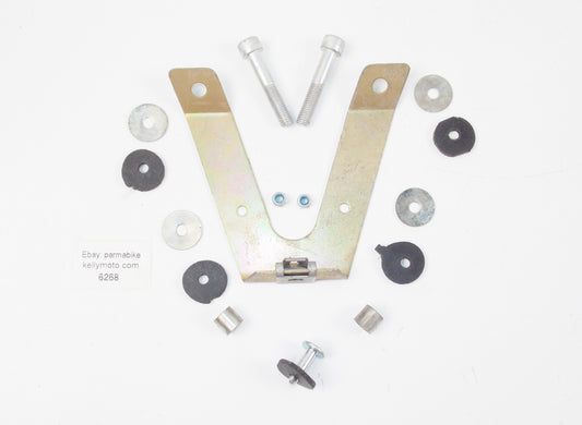 NOS OEM KTM SPEEDOMETER / TACHOMETER MOUNTING BRACKET HARDWARE KIT - MotoRaider