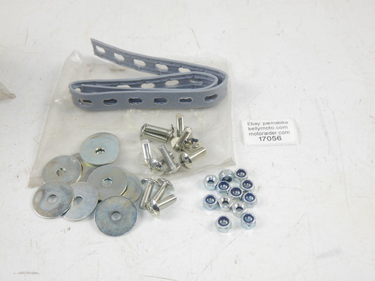 VINTAGE KRAUSER TOP CASE LUGGAGE UNIVERSAL HARDWARE MOUNT KIT BOLT WASHER STRAP - MotoRaider