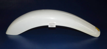 UFO Z-102 MUDGUARD REAR FENDER WHITE PLASTIC L=27.5" VINTAGE MOTOCROSS BETA PUCH - MotoRaider