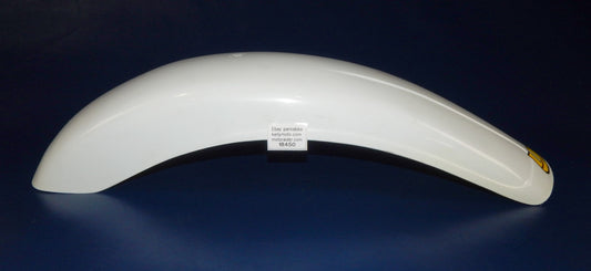 UFO Z-102 MUDGUARD REAR FENDER WHITE PLASTIC L=27.5" VINTAGE MOTOCROSS BETA PUCH - MotoRaider