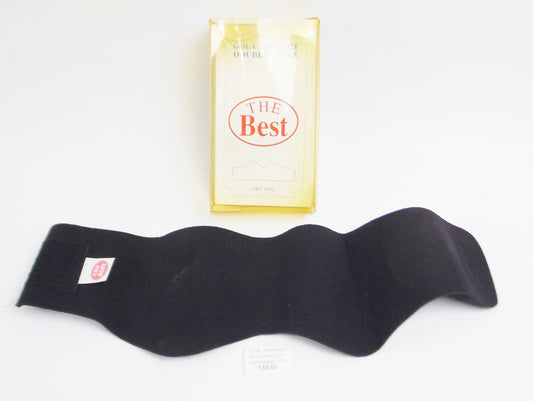 THE BEST ART-1505 ADJUSTABLE THROAT PROTECT BLACK UNISEX ADULT MOTORCYCLE RIDING - MotoRaider