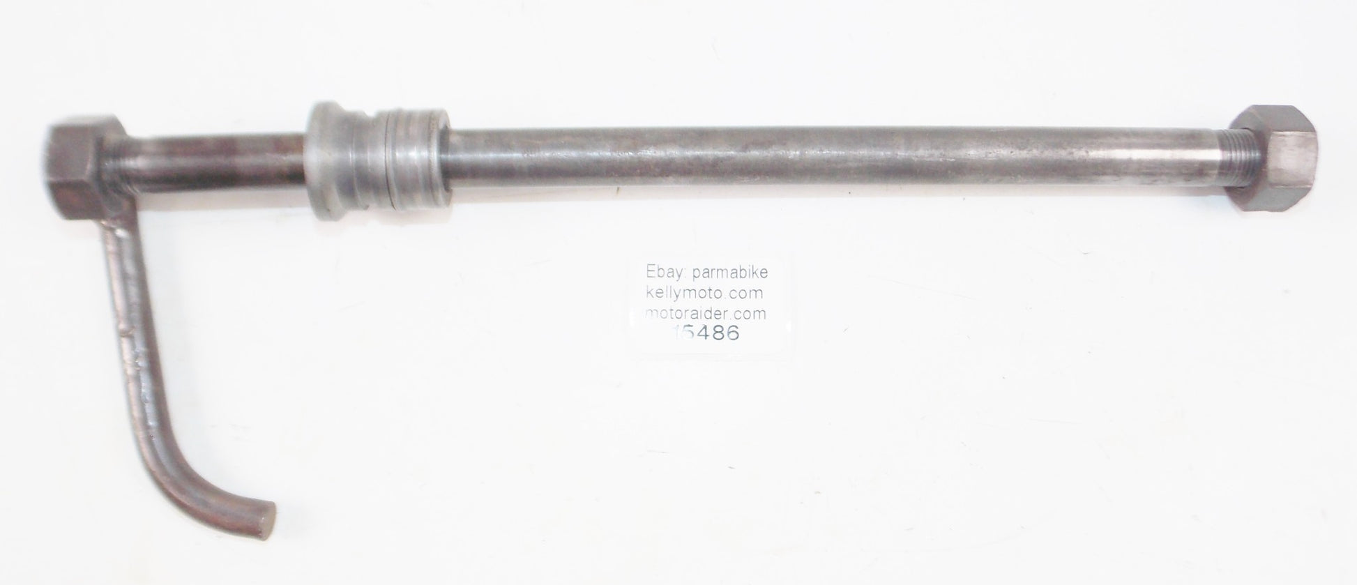 VINTAGE MOTORCYCLE HUSQVARNA REAR WHEEL AXLE SPACER L=310 mm OD=15 mm - MotoRaider