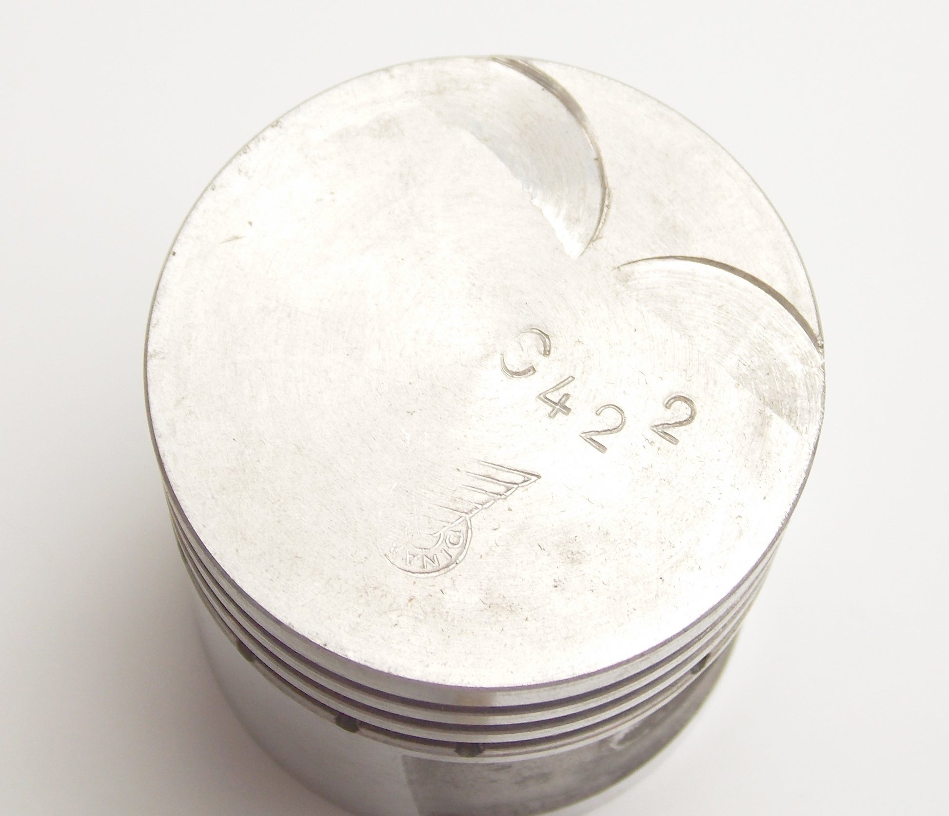 NOS DINAMIN PISTON + RING + PIN + CLIPS DIAMETER 42.2mm DUCATI 60cc MOTOR ENGINE - MotoRaider